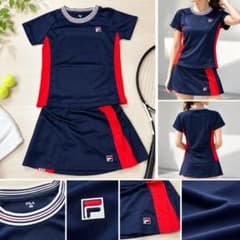 新品　FILA テニスウェア 上XL下ᒪセット 新品未使用］FILA テニスウェア 上下セット 上S 下M - メルカリ