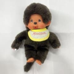 Monchhichi 茶色いぬいぐるみ おしゃぶり付きのサムネイル