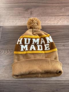 HUMAN MADE ニット帽 ビーニー ポンポン付きのサムネイル