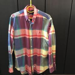 チェック柄 ラルフローレンシャツ Lサイズのサムネイル