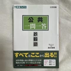 公共一問一答 完全版 東進ブックス 大学受験のサムネイル