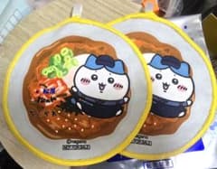 ちいかわ 松屋限定 コラボ オリジナルハンドタオル 2枚セット ハチワレのサムネイル