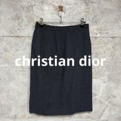 2400番】 christian dior グレー タイトスカート S〜M - メルカリ