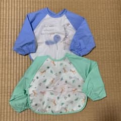 袖付きエプロン 2枚のサムネイル