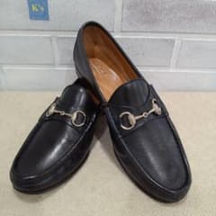 GUCCI ホースビットローファー ブラック 155182 42E - メルカリ