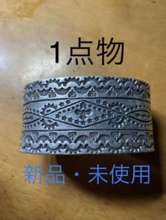 【レア】ナバホ族　エリカ・ニコラス・ビゲイ作　バングルのサムネイル