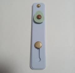 스마호벨트 낙하 방지 스마트 폰 링 iphone 아보가도 블루