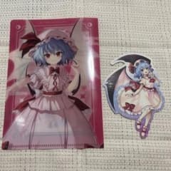 東方Project レミリア・スカーレット クリアファイル ステッカーのサムネイル
