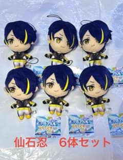 新品未使用 仙石忍6体セット あんさんぶるスターズ‼︎ぬいぐるみ GiGO 