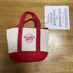 TRADER JOE'S キャンバス ミニトートバッグinエコバッグのサムネイル