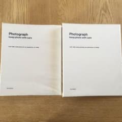 デルフォニックス PDフォトアルバムリングA4 ホワイト 2冊セットのサムネイル
