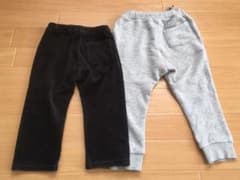 プティマイン　無印良品　パンツ2点セットのサムネイル
