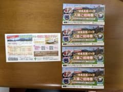 【匿名配送】城島高原パーク 入園ご招待券 4枚セット - 4