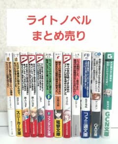 ライトノベル ラノベ まとめ売り 12冊 - メルカリ