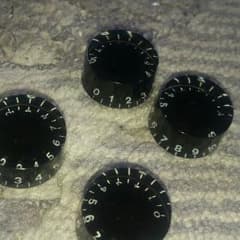 スピードノブ×4　黒のサムネイル