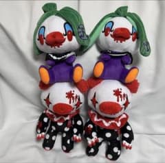 グルーミー 汎用うさぎ ぬいぐるみ sketchy clown 2種セット ×2