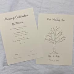 mako様　専用　結婚証明書のサムネイル