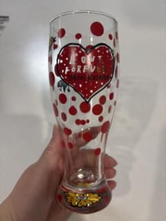 草間彌生 LOVE FOREVER グラスのサムネイル