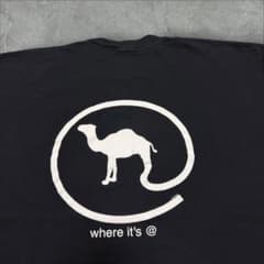 CAMEL キャメル プロモ tシャツ 短丈 ボックス 黒 XL ポケット CAMEL キャメル プロモ tシャツ 短丈 ボックス 黒 XL ポケット - メルカリ