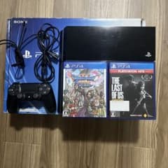 SONY PS4 500GB 本体 1000A プレステ＋ソフト2本付属のサムネイル