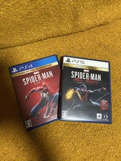 스파이더맨 ps4 ps5 소프트 2종 세트