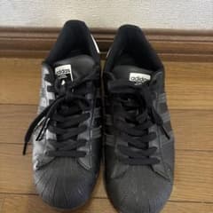 adidas SUPERSTAR ブラック ローカットのサムネイル