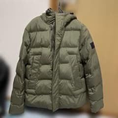 TOMMY HILFIGER フード付きダウンジャケット S オリーブのサムネイル