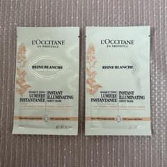 L'OCCITANE REINE BLANCHE シートマスク　2枚セットのサムネイル