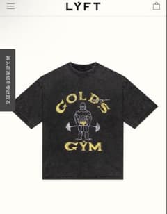 LYFT GOLD'S GYM コラボ Tシャツ ブラック M - メルカリ