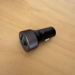 ELECOM QC3.0対応 車 USB 充電器 2ポートのサムネイル