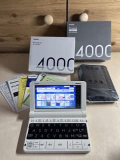 電子辞書学校パックCASIO カシオEX-word AZ-SV4000　動作◎のサムネイル