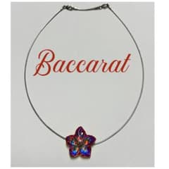 Baccaratバカラ　イリゼブロッサムチョーカー　ネックレス　❤︎ Baccaratバカラ イリゼブロッサムチョーカー ネックレス ❤︎ - メルカリ