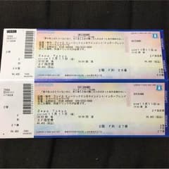 SHISHAMO秋ツアーチケット 二階指定席 二枚組連番のサムネイル