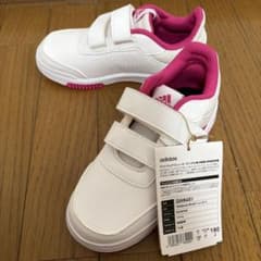 adidas スニーカー キッズ 19cm 新品 ピンク