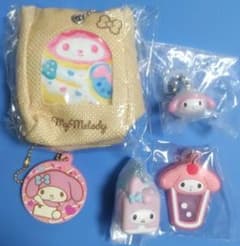 サンリオキャラクターズ マスコット＆チャーム　マイメロディ 5点セットのサムネイル
