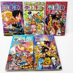 初版帯付】ONE PIECE ワンピース 84〜88巻 帯付き未読 5冊セット