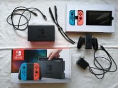 Nintendo Switch ネオンブルー / レッド Proコン&連射コン付のサムネイル