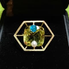 imago レモンクォーツ リング #10のサムネイル