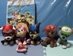 パウ・パトロール ザ・マイティ・ムービー ぬいぐるみ 他5体セット