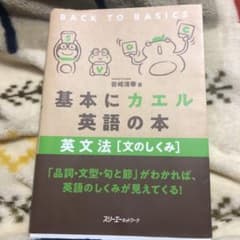基本にカエル英語の本 英文法 [文のしくみ]のサムネイル