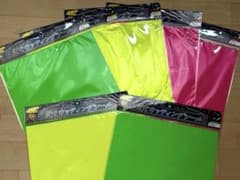 コンサートうちわ用 蛍光カッティングシール 5枚セットのサムネイル