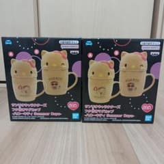 サンリオ ハローキティ フタ付きマグカップ 2種セット
