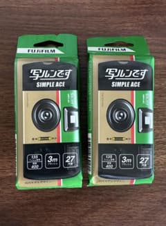 FUJIFILM 写ルンです SIMPLE ACE 27枚撮 2個のサムネイル