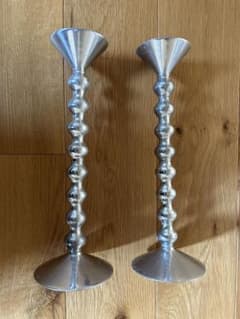 Alessi キャンドルホルダー Alessandro Mendini ２本 Alessi キャンドルホルダー Alessandro Mendini 2本 - メルカリ