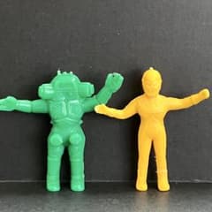 当時モノ ウルトラセブン キングジョー ポリ製人形セット ブルマァク