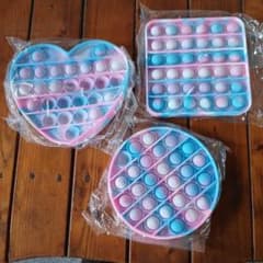 プッシュポップ バブル 知育玩具 3個セットのサムネイル