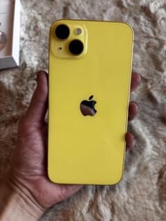 iPhone 14 Plus 256GB イエロー 美品 箱付き SIMフリーのサムネイル
