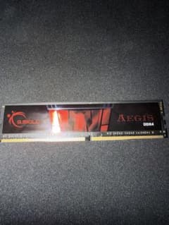 動作確認済み G.SKILL AEGIS DDR4-3200 8GB 1枚のサムネイル