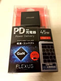 ノートパソコン用充電器　USB PD 対応　BUFFALO　プレクサスのサムネイル