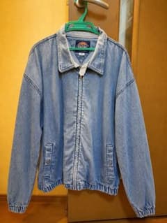 Dickies デニムジャケット ジップアップ Lのサムネイル